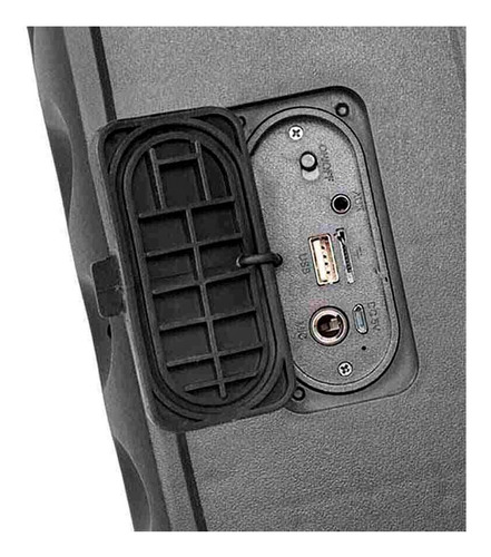 Imagen 5 de 5 de Bocina Recargable 2x3 Bluetooth 10w Rms Multicolor Ksw-5003