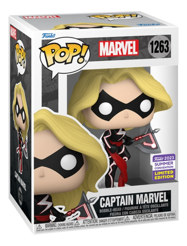 Funko Captain Marvel 1263 2023 Convention Limited Vdgmrs