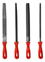 Comprar Limas Bastarda Mecânica Cu002F Cabo Plástico Cu002F 4 Peças Starfer