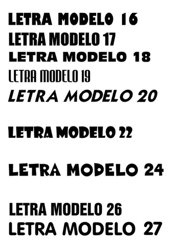 Imagem 4 de 4 de 19 Letras 35cm Letreiro Fachada P/ Comércio Loja Academia