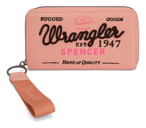 Cartera Wrangler Edición Spencer Rosa Liso