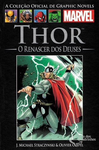 Thor O Renascer Dos Deuses Coleção Oficial Graphic Novels