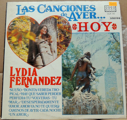 Lydia Fernández - Las Canciones De Ayer Y Hoy (vinyl)