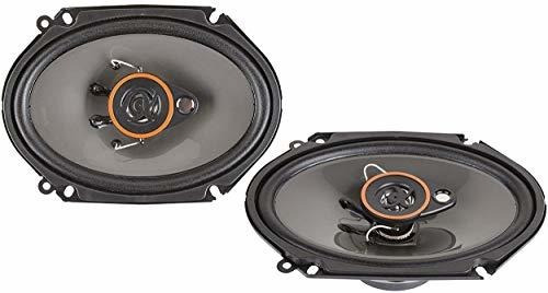 Alphasonik As68 6x8 Inch 350 Watts Max 3-way Car Audio Full 