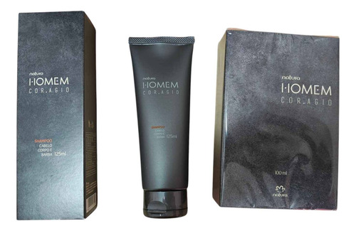 Natura Homen Coragio Eau De Parfum Amaderado Hombre En Kit