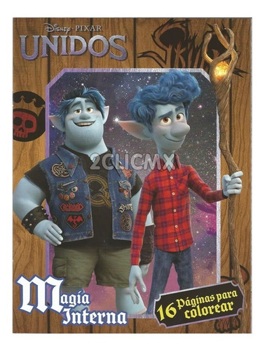 10 Libros Colorear Infantil Fiesta Unidos Pixar 16 Pag Bolo