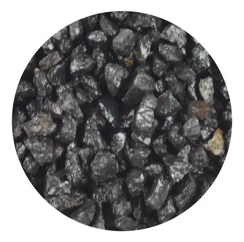Lomas Grava Acuario Natural Premium Mármol Negro Obsidia 3kg