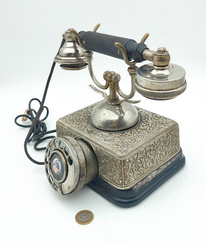 Telefono Antiguo Oki Japon Años 60s Labrado - Antiguedades (Usado)