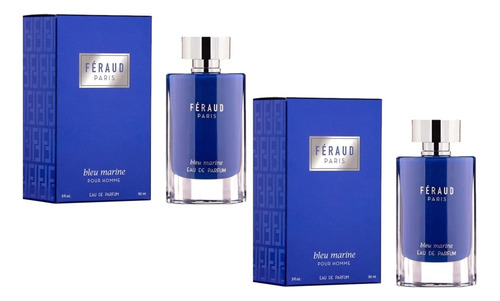 2 Perfumes Feraud Blue X 90 Ml 