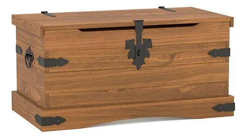 Baul - Madera Maciza N- Rustico - Living - Dormitorio - Lcm