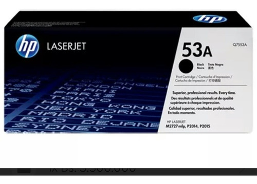 Recarga Toner Hp 53a Q7553a Laserjet P2014 2015 O 1320 M2727