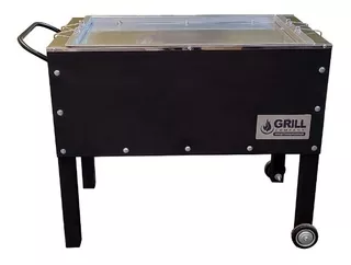 Grill Company, Caja China Mediana Black Inoxidable