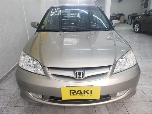 Honda Civic 1.7 Lx 16v Gasolina 4p Manual 2005/2006