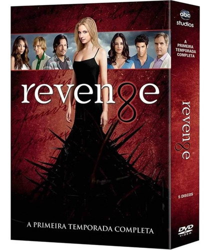 Box Dvd Revenge 1ª Temporada Completa - 5 Discos - Novo