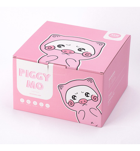 Lámpara De Uñas Uv Cute Pig Professional Soporte 48w