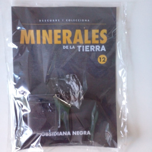 Revista + Minerales De La Tierra,  N 12. Obsidiana Negra