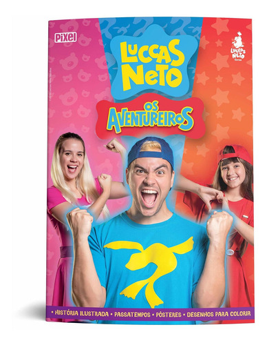 Imagem 2 de 5 de Promoção Coleção 4 Livros Luccas Neto - Brincando / Aventure