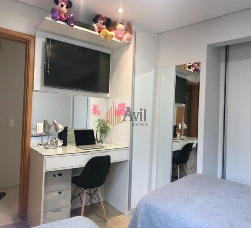 Imagem 4 de 14 de Apartamento Com 3 Dormitórios À Venda, 93 M² Por R$ 1.080.000,00 - Anália Franco - São Paulo/sp - Av1411