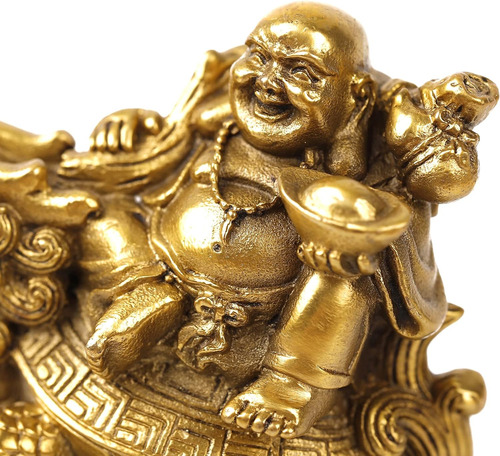 Estatua De Buda Sonriente De Feng Shui, Escultura De Maitrey
