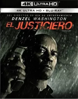 El Justiciero Denzel Washington Pelicula 4k Uhd + Blu-ray