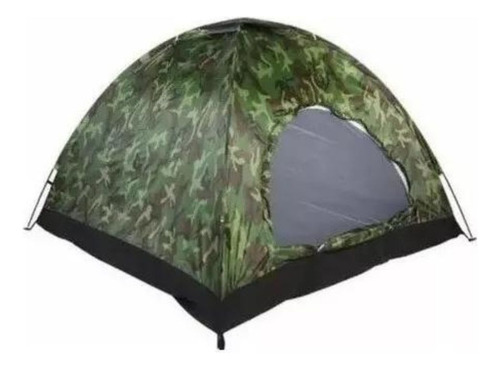 Barraca Camping Militar 3 Lugares Camuflada Top