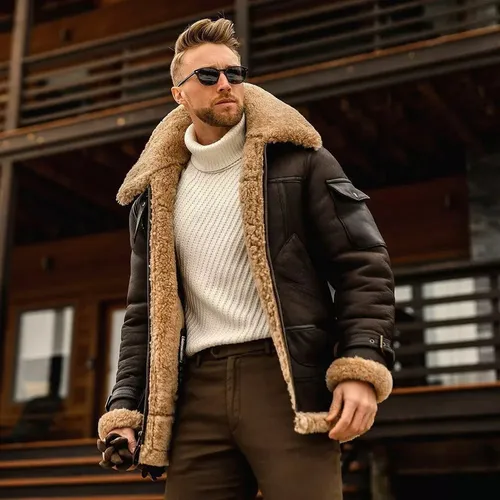 Casaco grosso store masculino