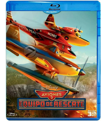 Aviones 2 Equipo De Rescate 3d - Bluray - O