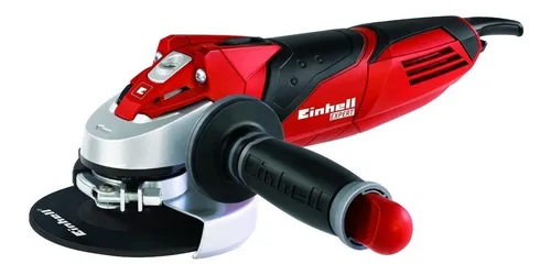 Miniamoladora angular Einhell TE-AG 115 DP de 50 Hz color rojo 720 W 220 V + accesorio