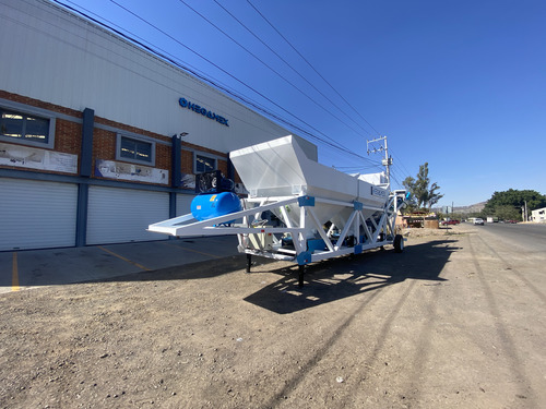 Planta Concretera Dosificadora Móvil Zeus30 2 Tolvas 50m3/h