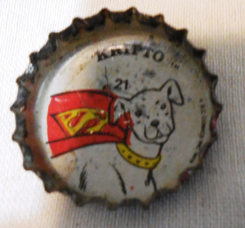 Chapita De Colección Pepsi Dc 1978 Kripto 21