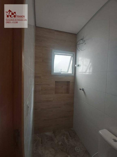 Imagem 5 de 10 de Apto Com 47 M² Total - 2 Dormitórios, 1 Vaga - À Venda Por R$ 240.000 - Vila Linda - Santo André/sp - Ap3193