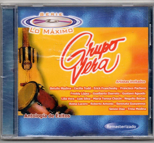 Grupo Vera Serie Lo Máximo Cd Original Nuevo