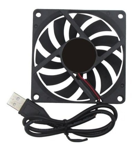 Ventilador Fan Cooler Usb Pc 8x8 5v Cable 100cm - Tecnomati