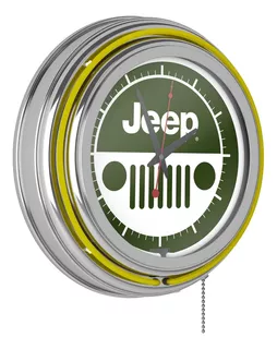 Trademark Global Reloj De Pared Analógico Retro Para Jeep Gr