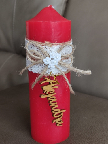 Imagen 8 de 10 de Recuerdos: Velas Para Misa, Bautizo, Comunión, Confirmación,