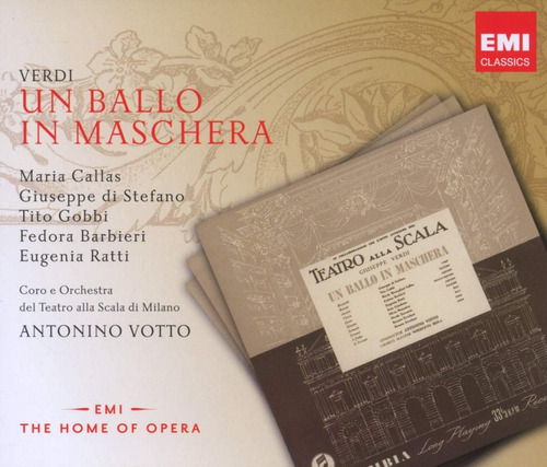 Verdi - Un Ballo In Maschera - Callas Di Stefano - 2 Cds.