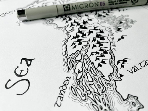 Imagen 5 de 10 de Set De Lapices Tiralineas Sakura Pigma Micron X 6 Unidades