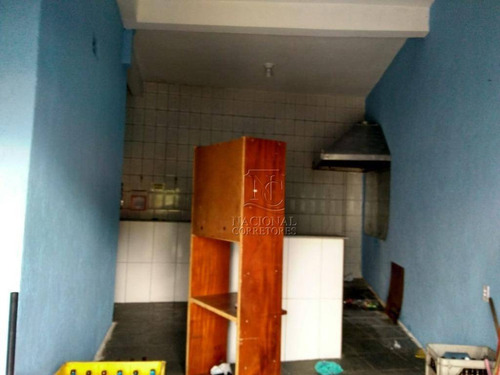 Salão Para Alugar, 75 M² Por R$ 2.000,00/mês - Jardim Do Estádio - Santo André/sp - Sl0906
