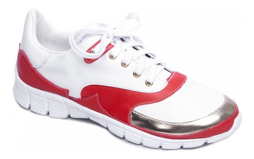 Imagem 2 de 4 de Tênis Feminino Uso Casual Trabalho Passeio Conforto & Estilo