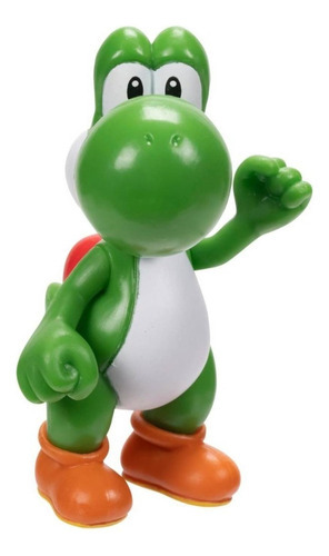 Mini Figura Articulada Yoshi - Super Mario