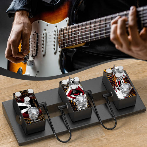 Pedal De Sobremarcha De Guitarra Sofadio, Verdadero Bypass D