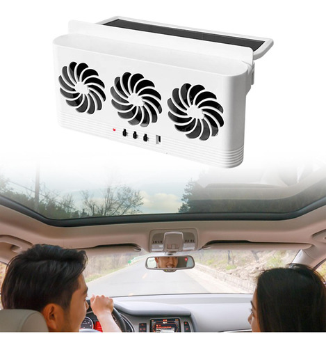 Ventilador De Automóvil Ventilador Usb Ventana Lateral
