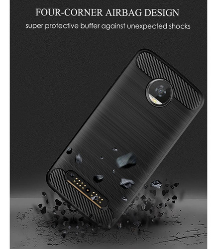 Imagen 7 de 7 de Funda De Teléfono Para Moto Z2 Play Case, Motorola Z2 Play X