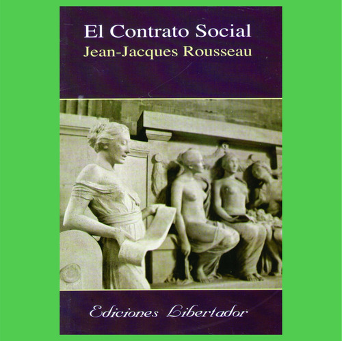 El Contrato Social - Jean-jacques Rousseau Libro Nuevo