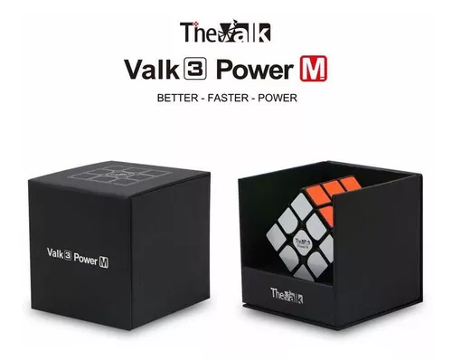 Cubo magico Valk 3 Power Magnético - 3x3x3 - Cubo magico é na