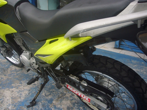 Honda Nxr 150 Bros Es Ano 2013 Verde Troca Financia