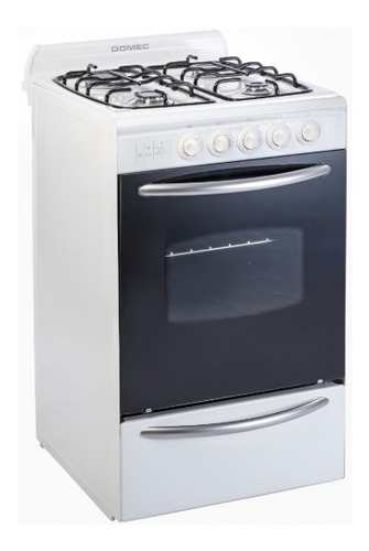 Cocina Gas 50 Cm Blanco Multigas Domec Gtia Oficial