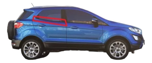 Media Colisa Exterior Puerta Trasera Der Ecosport  2013-  