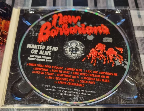 New Barbarians - Wanted Dead Or Alive - Cd Rolling Stones