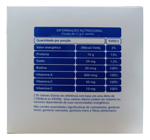 Suplemento Alimentar Pó New Skin C/ 30 Saches 11g Divinité